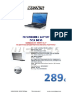 Refurbished Laptop DELL D830: Notebook Με Οθονη 15,4" Με Διπτρηνο Επεξεργα΢Ση Και Μεγι΢Σε΢ Σαχτσησε΢ !