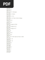 CSD Cars Price List