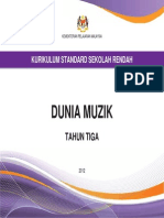 Dokumen Standard Dunia Muzik Tahun 3