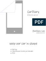 CarDiary - An App To Keep Your Car in Shape