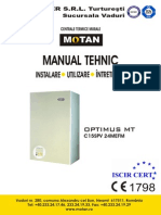 Manual Tehnic OPTIMUS