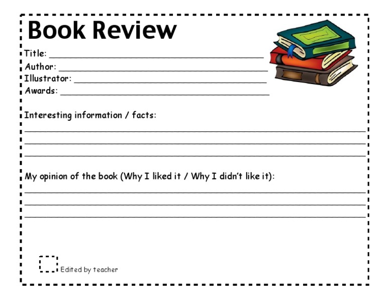 Book Review Template for Students | PDF