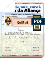 Certificado Alexsandre Melo