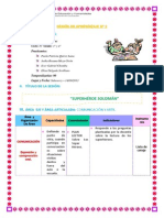 SESIÓN DE APRENDIZAJE #1 Comprension Lectora