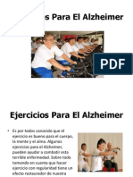 Ejercicios para El Alzheimer