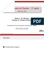 Aula 01- Transformada Fourier 1