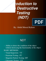 Non Destructive Testing