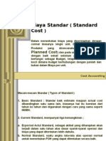 Biaya Standar ( Standard Cost )