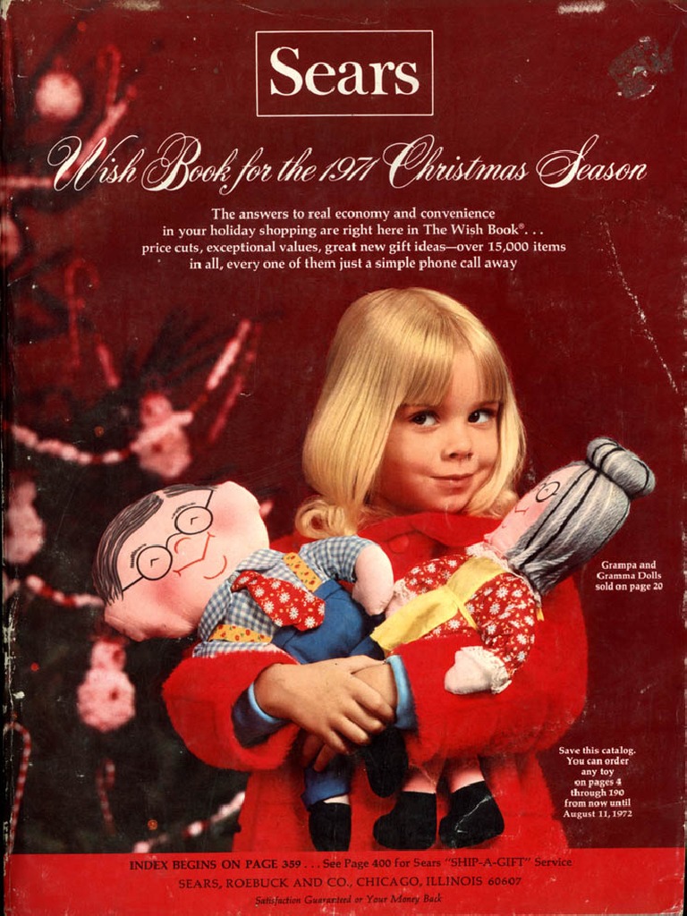 1971 Sears Christmas Catalog