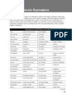 Idiomatic Expressions PDF