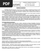 RESUMO - Barroco e Rococo - Artes