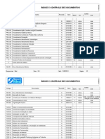 reg-FOR-01A ÍNDICE E CONTROLE DE DOCUMENTOS