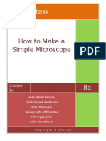 Physics Task: How To Make A Simple Microscope