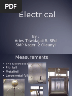 Electrical: By: Aries Triwidajati S. SPD SMP Negeri 2 Cileunyi