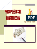 Formulacion de Presup. de Construcc