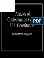 Adreanne Brungardt - Articles of Confederation Vs The Constitution