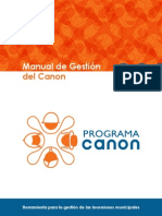 CANON- Manual de gestión