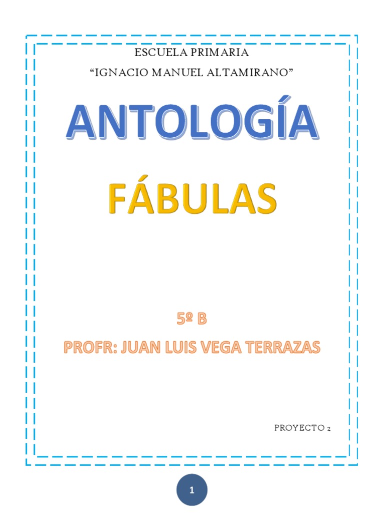 Antologia de Fábulas 5ºb | PDF | Gatos | Alimentos