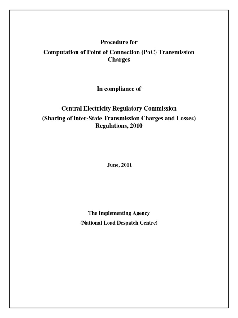 Computation PoC Regulations | PDF