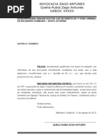 Recurso Em Sentido Estrito Felicio