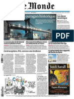 Le Monde Du Mercredi 31 Octobre 2012