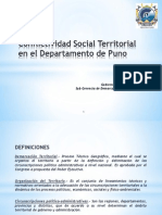 Conflictividad Social Territorial Puno