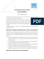 Carta de Principios PDF