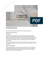 El Constructor Del Sermón