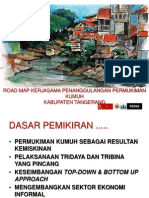 Road Map Kerjasama Penanggulangan Permukiman Kumuh Kabupaten Tangerang