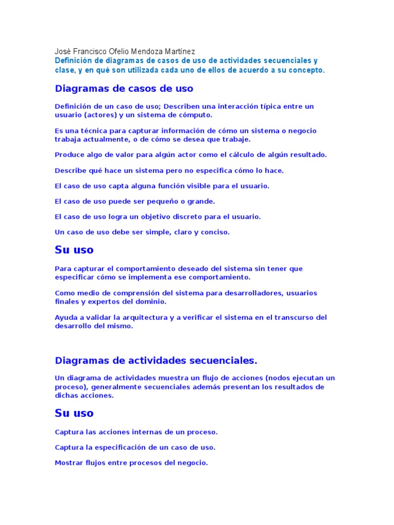 Diagramas de Casos de Uso y Actividades | PDF | Caso de uso | Sistema