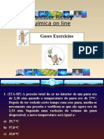 Gases Exercícios Química on line