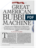 The Great American Bubble Machine -Goldman-Sachs and the crash