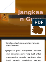 Jangkaan Guru