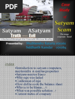 Download Case Study of Satyam Scam by shubhendra89 SN16782318 doc pdf