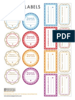 Canning Labels Printable