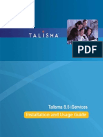 Installing and Using Talisma Iservices