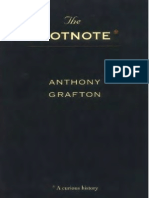 Grafton, A - Footnote, A Curious History (Harvard, 1999)