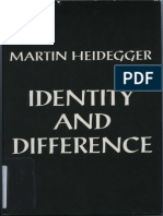 Heidegger Identity