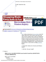 Rubah Mac Address Registry