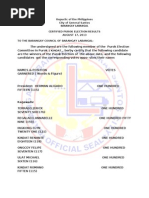 The Newly Elected Purok Offcials 2013-2015 of Barangay Labangal.