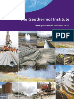 Geothermal Institute Brochure