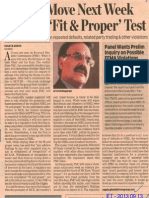 ET - FMC to Move Next Week on MCX 'Fit Test 2013 09 13