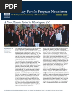 Download Cordova y Fernos Program Newsletter by The Washington Center SN16788407 doc pdf