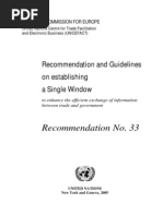 Download Recommendation and Guidelines on establishing a Single Window to enhance by KENYA TRADE NETWORK AGENCYKENTRADE SN167891946 doc pdf