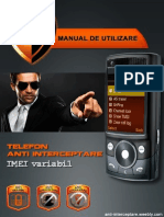 Manual Telefon Anti Interceptare