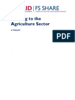 Lending To The Agriculture Sector