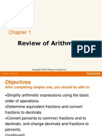 2013 - Review of Arithmetic