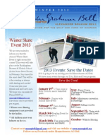 Winter Skate Event 2013: 2013 Events: Save The Dates