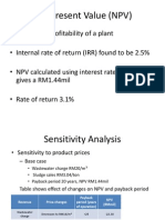 Net Present Value (NPV)