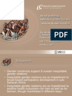 Social Modeling Influences Gender Norms: African Transformation